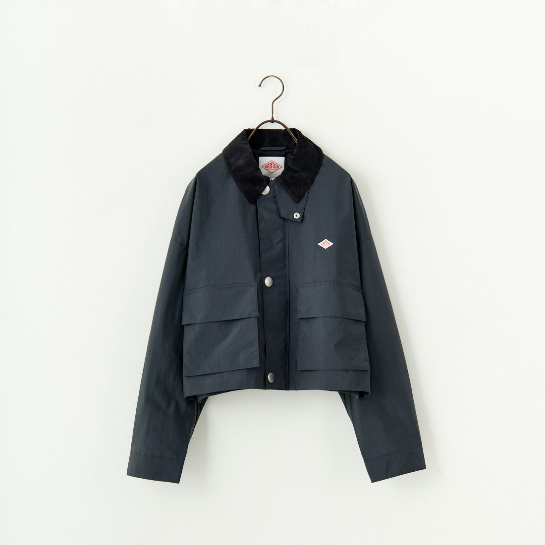 DANTON [ダントン] ナイロンショートジャケット [DT-A0645NTF] CHARCOAL