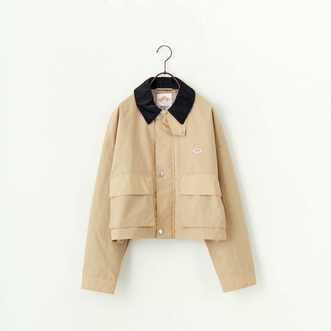 DANTON [ダントン] ナイロンショートジャケット [DT-A0645NTF] SAND BEIGE