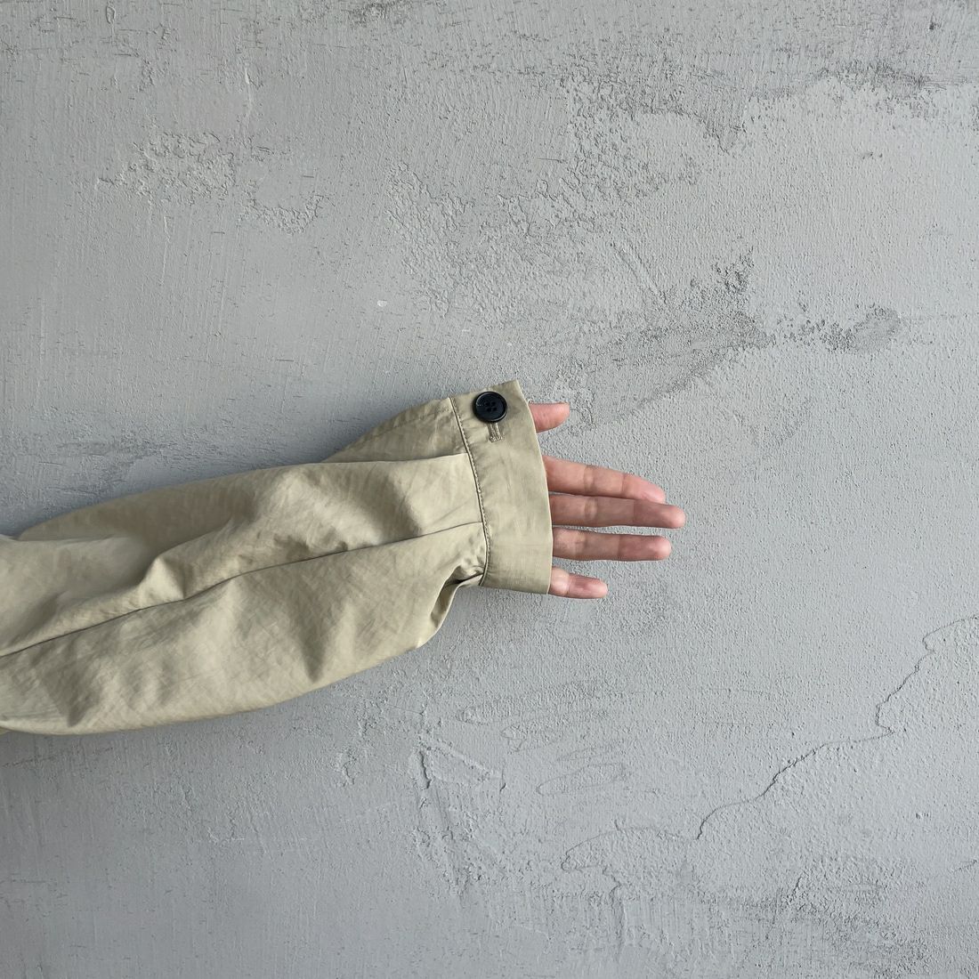 DANTON [ダントン] ドルマンスリーブジャケット [DT-A0652TNY] BEIGE &&モデル身長：160cm 着用サイズ：36&&