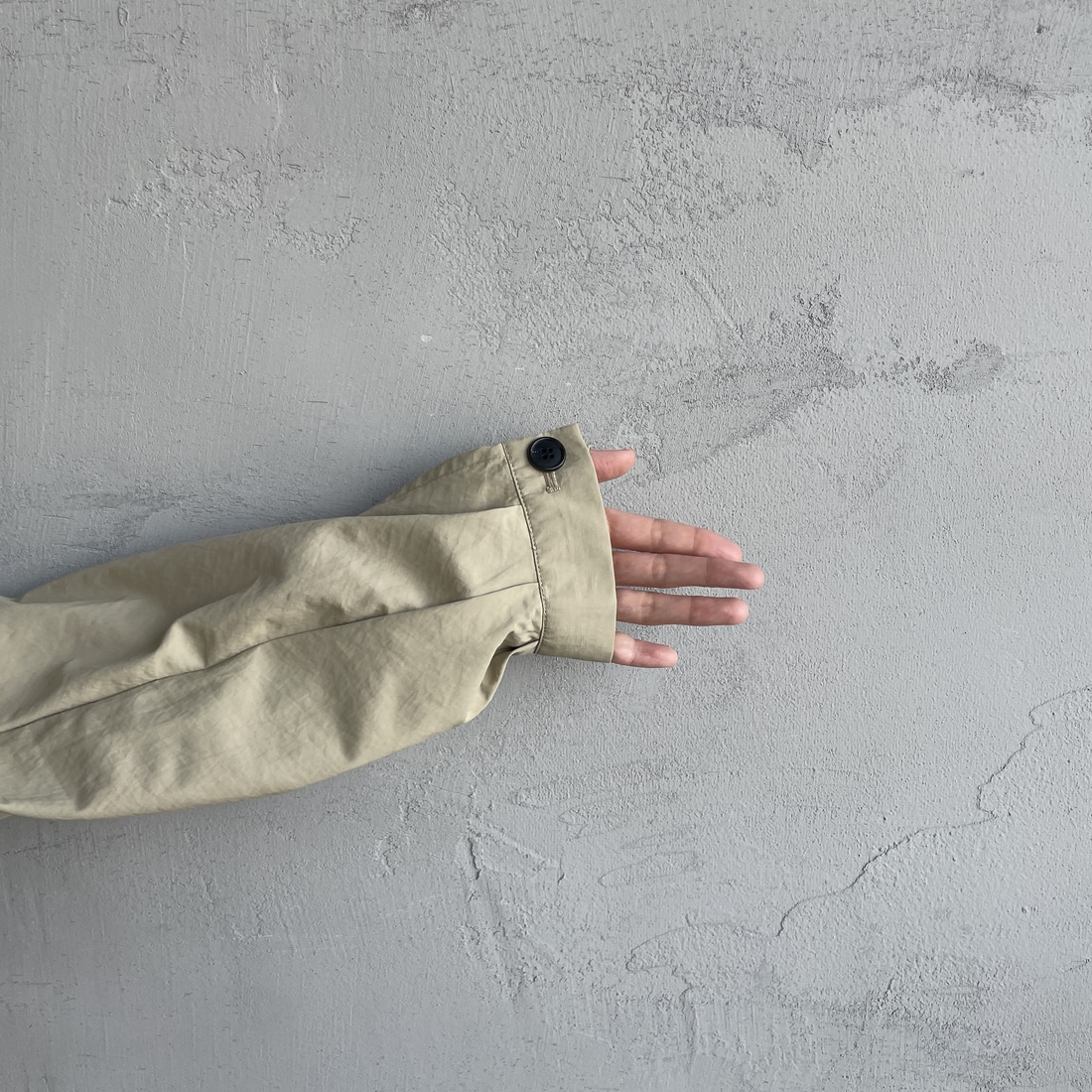 DANTON [ダントン] ドルマンスリーブジャケット [DT-A0652TNY] BEIGE &&モデル身長：160cm 着用サイズ：36&&