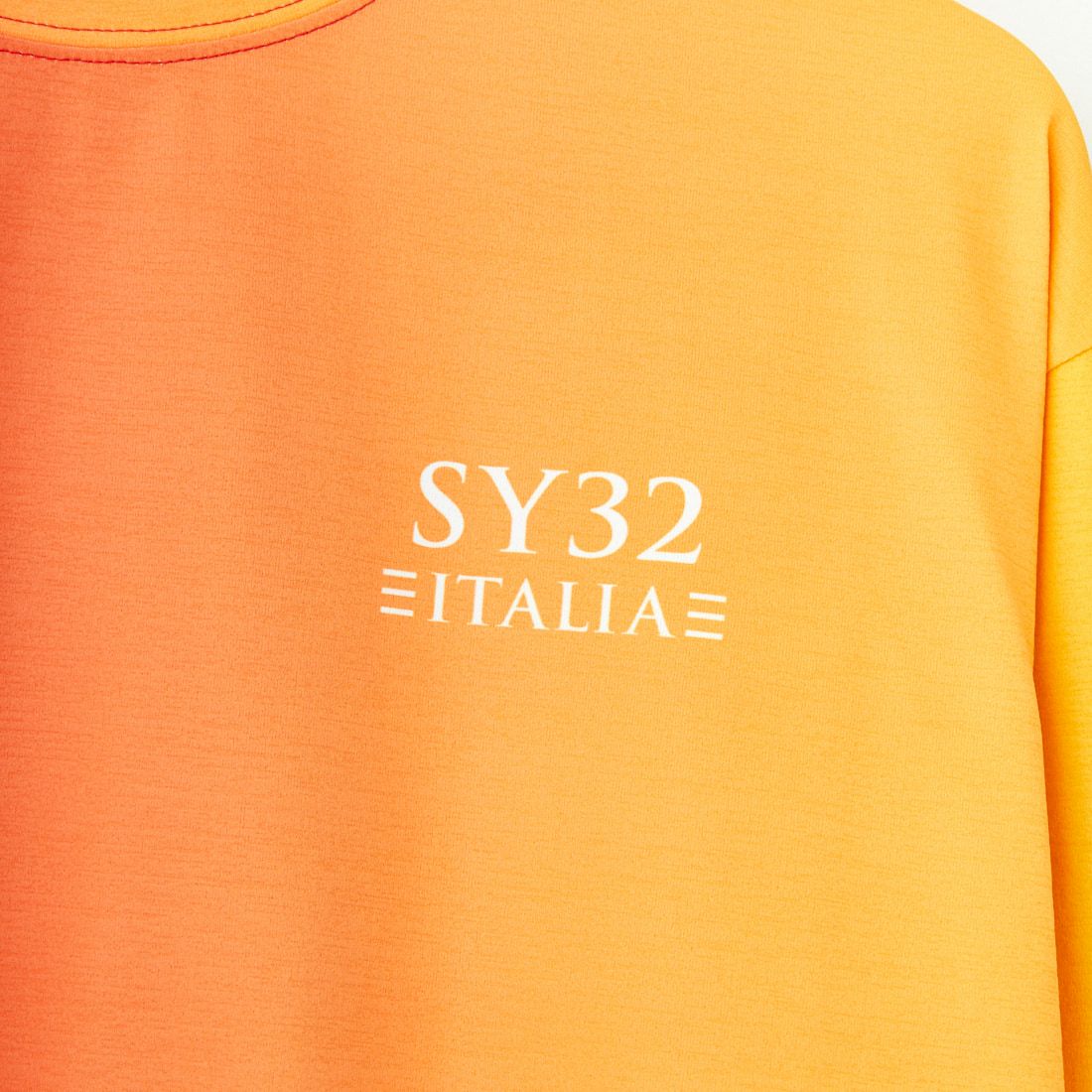 SY32 [エスワイサーティトゥ] グラデーションビッグロゴTシャツ [15027] ORANGE