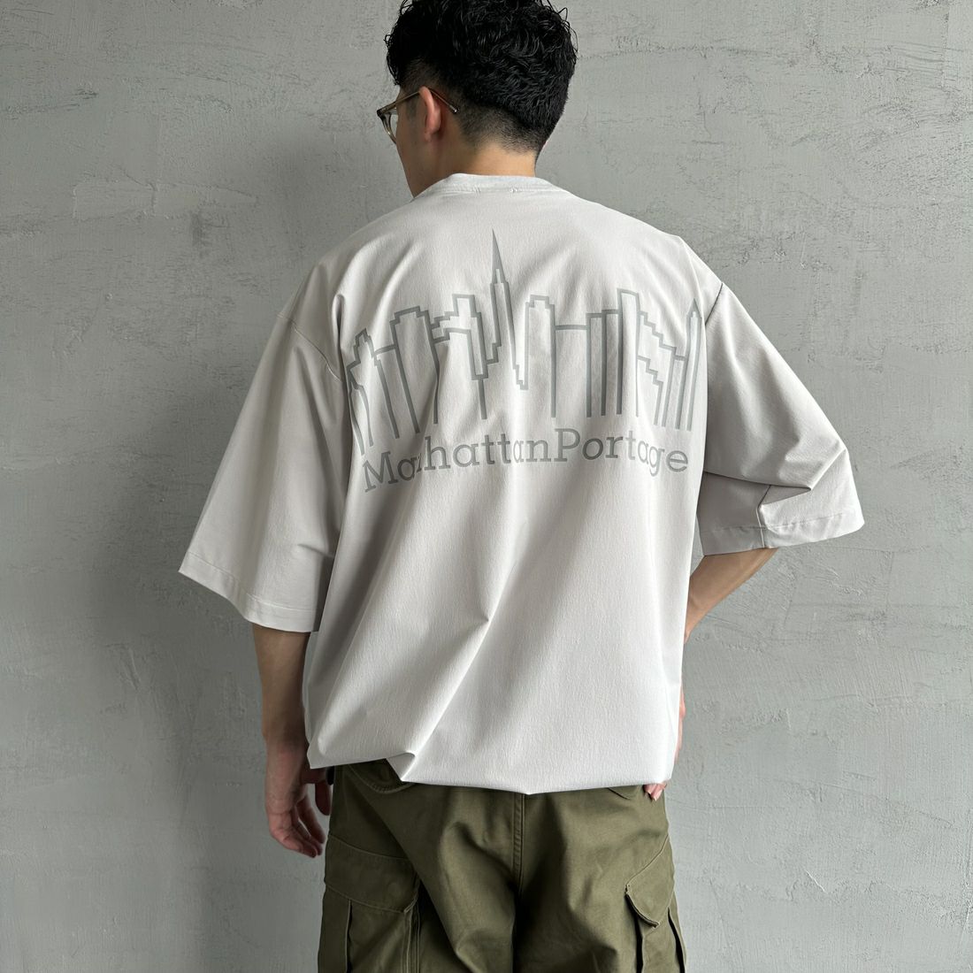 L.GREY&&モデル身長：168cm 着用サイズ：L&&