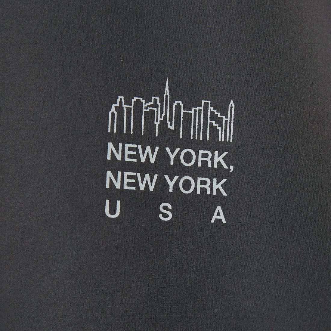 MANHATTAN PORTAGE [マンハッタンポーテージ] 別注 4WAYストレッチ バックプリントTシャツ [25SSMP-IN60-JF] CHARCOAL