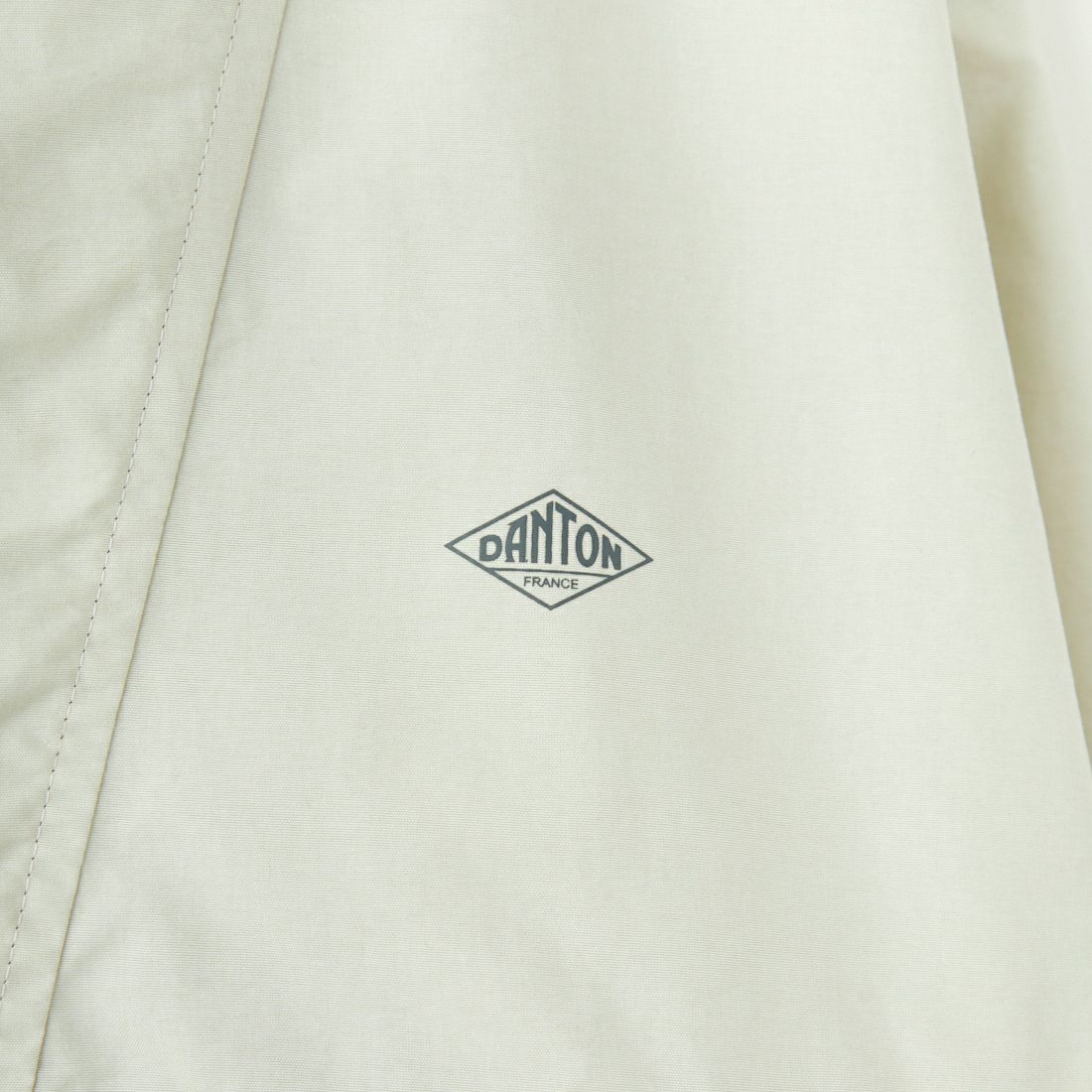 DANTON [ダントン] フーデッドショートジャケット [DT-A0674SNY] GREIGE