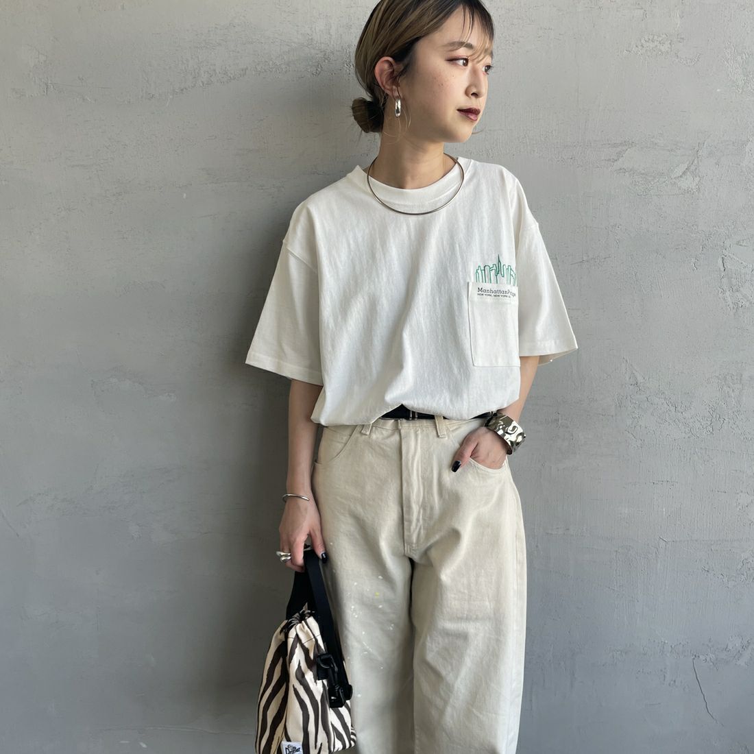 WHITE&&モデル身長：150cm 着用サイズ：S&&