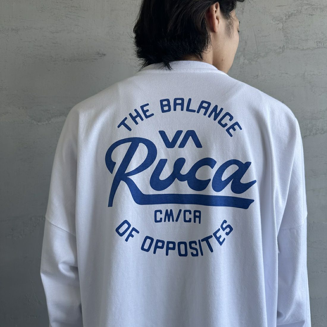 RVCA [ルーカ] クリプトシールド ロングスリーブTシャツ [BF041-152] WHT