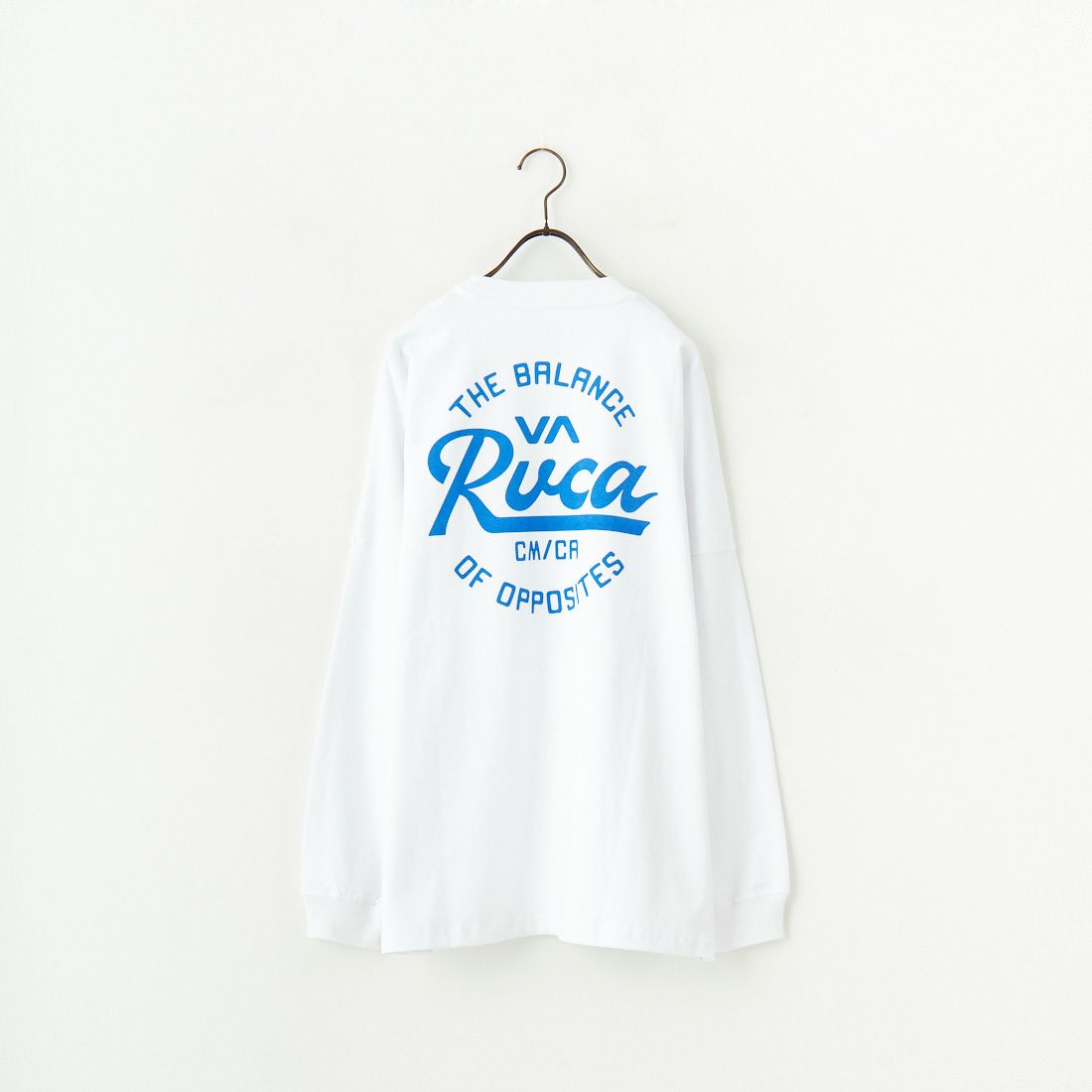 RVCA [ルーカ] クリプトシールド ロングスリーブTシャツ [BF041-152] WHT