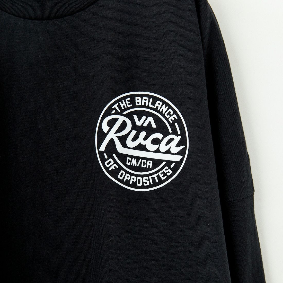 RVCA [ルーカ] クリプトシールド ロングスリーブTシャツ [BF041-152] BLK