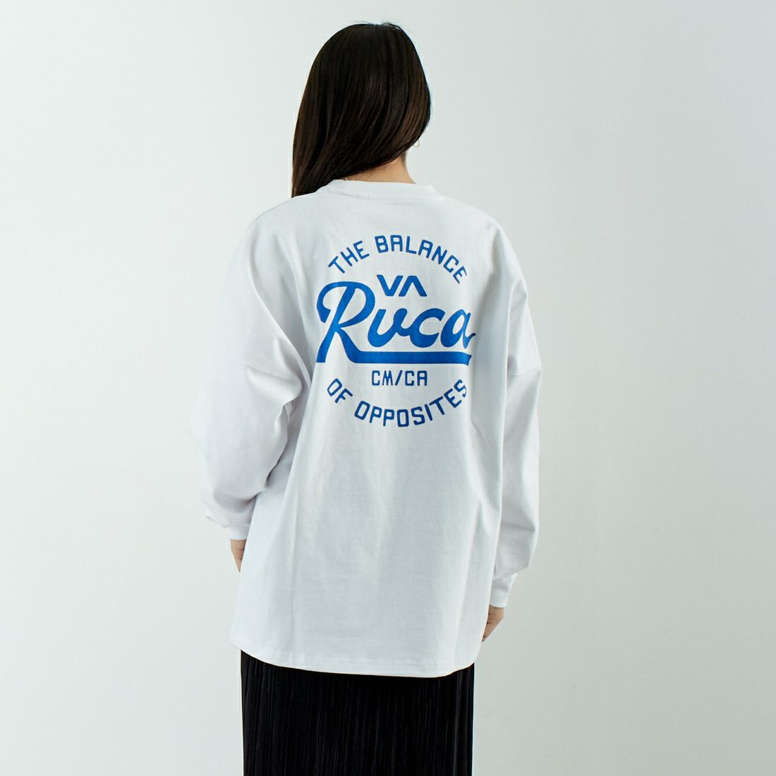 RVCA [ルーカ] スクリプトシールド ロングスリーブTシャツ [BF041-152]