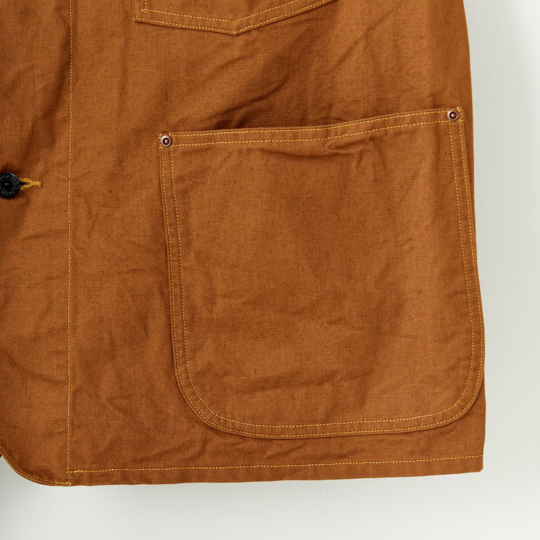 A VONTADE [アボンタージ] コットンヘンプカバーオールジャケット [VTD-0563-JK] 6 BROWN