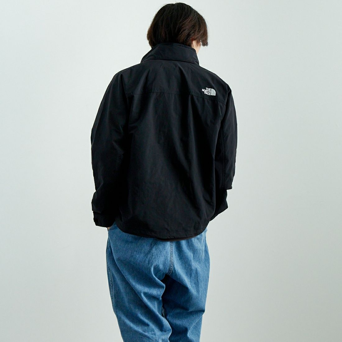 THE NORTH FACE [ザ ノースフェイス] ハイドレナウィンドジャケット [NP22550] K &&モデル身長：179cm 着用サイズ：L&&