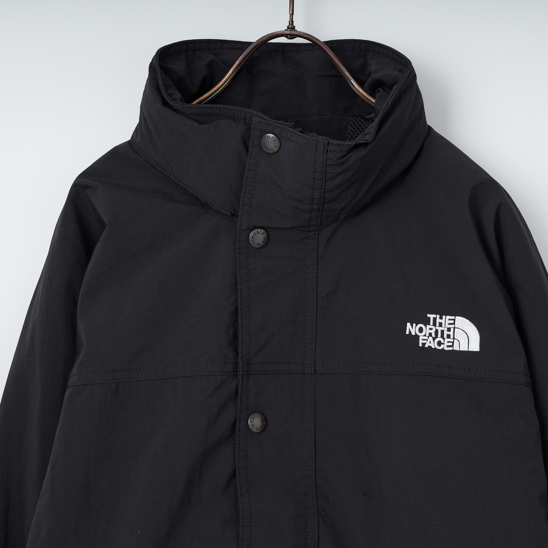 THE NORTH FACE [ザ ノースフェイス] ハイドレナウィンドジャケット [NP22550] K &&モデル身長：167cm 着用サイズ：S&&