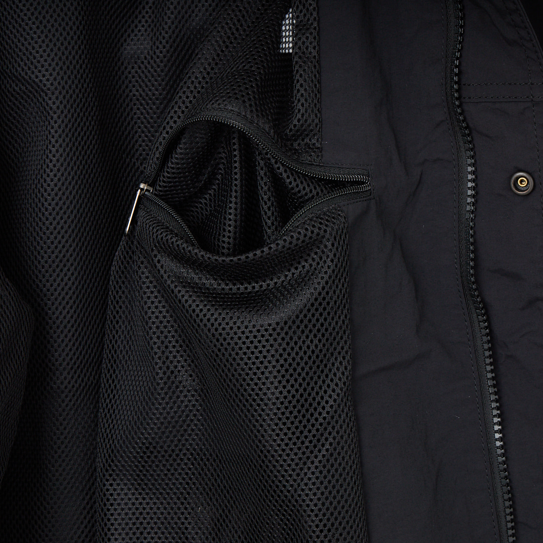 THE NORTH FACE [ザ ノースフェイス] ハイドレナウィンドジャケット [NP22550] K &&モデル身長：167cm 着用サイズ：S&&