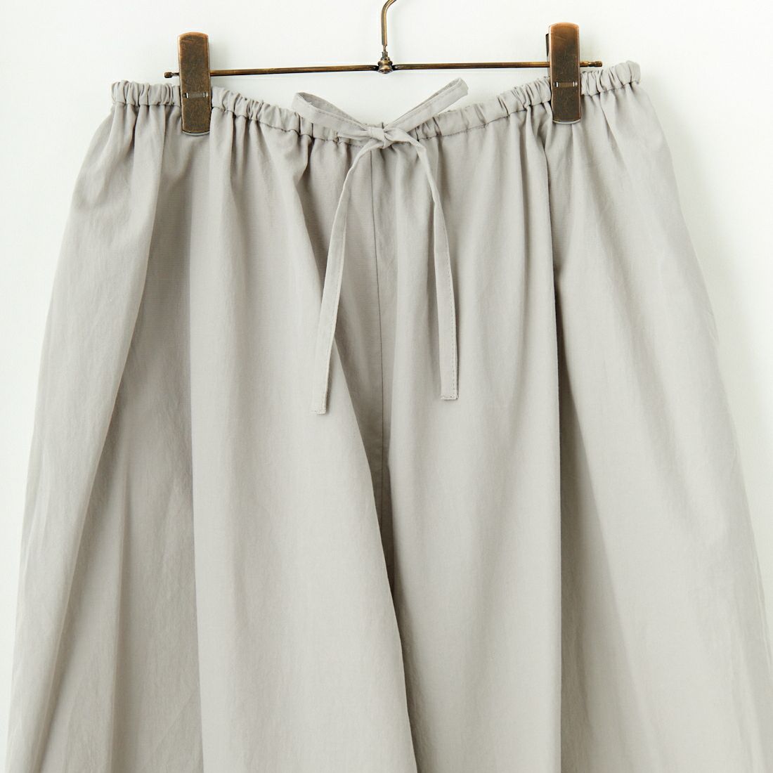 mizuiro ind [ミズイロインド] コクーンドローストリングパンツ [1-260085] 91 GRAY
