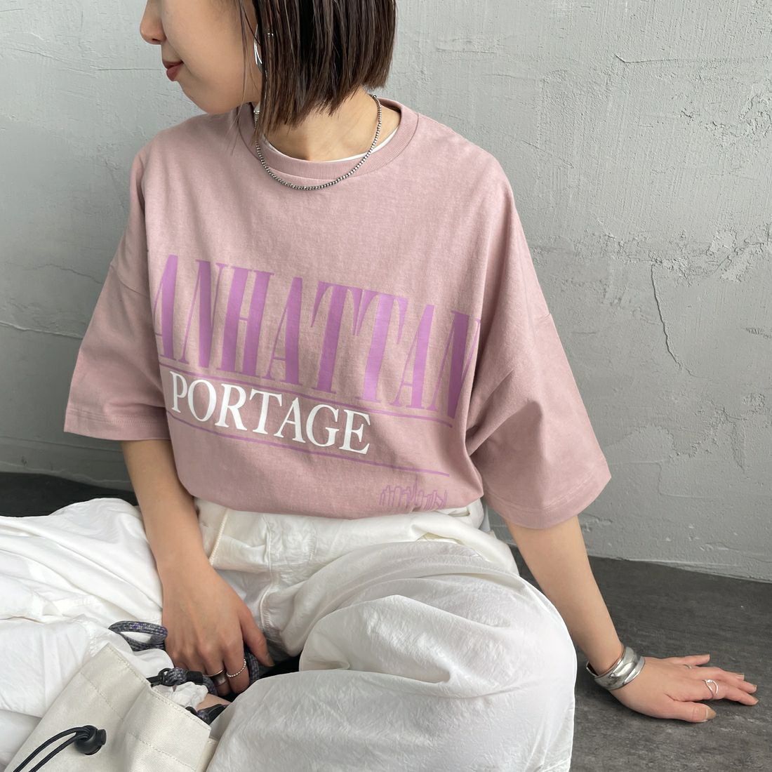 PINK&&モデル身長：159cm 着用サイズ：F&&