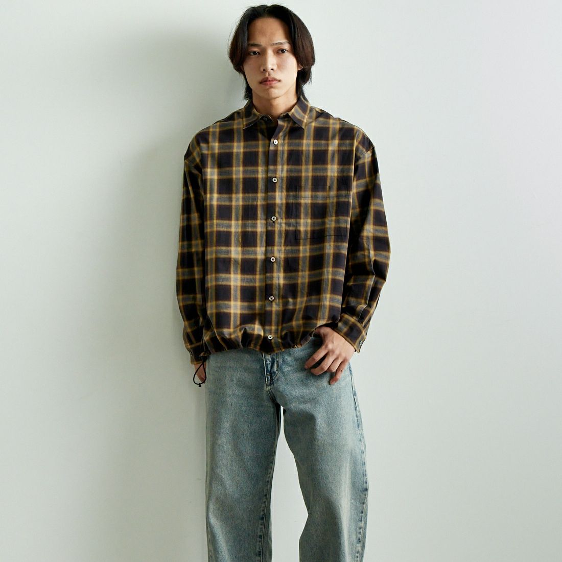 700 BLACK&&モデル身長：179cm 着用サイズ：1&&