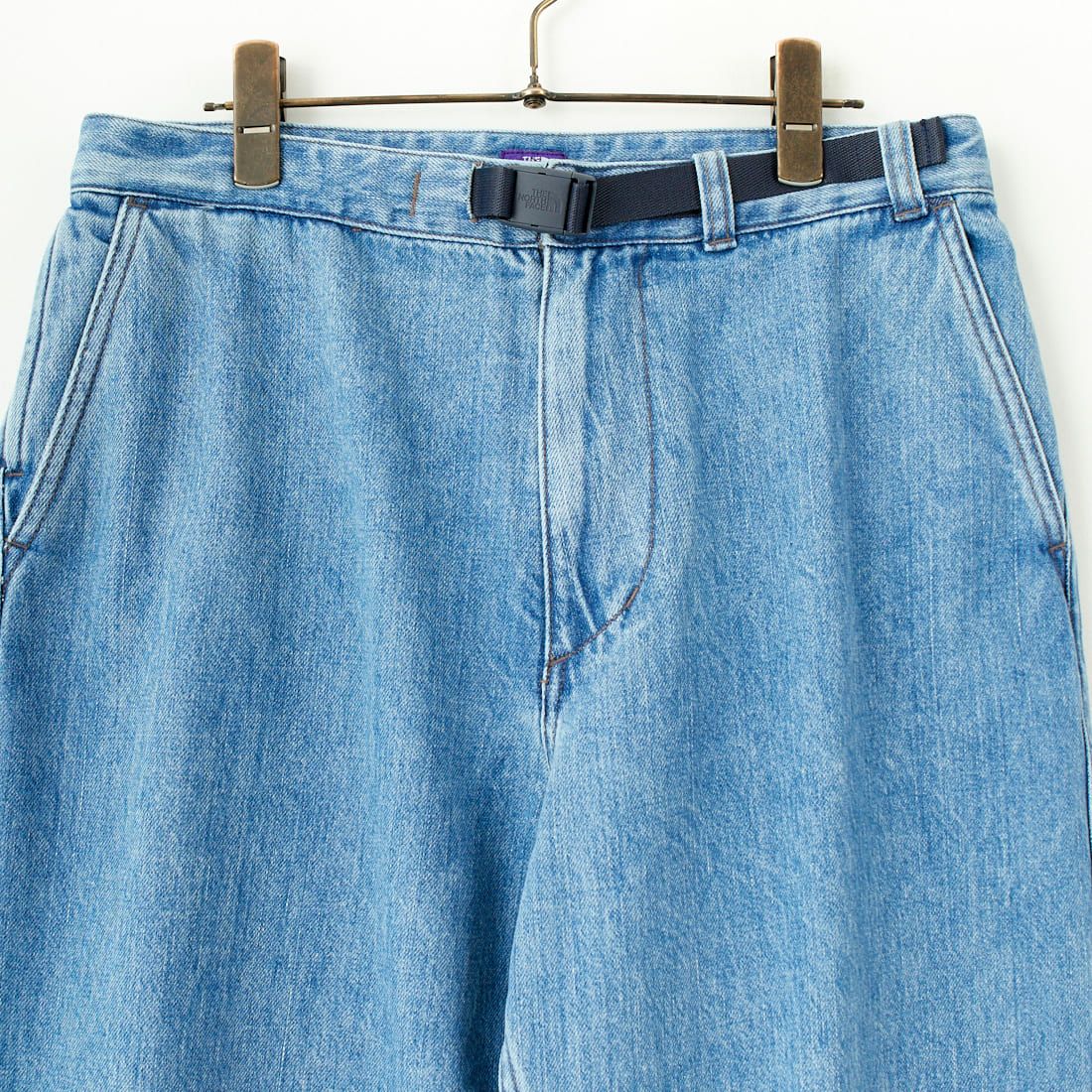 THE NORTH FACE PURPLE LABEL [ザ ノースフェイス パープルレーベル] デニムワイドテーパードフィールドパンツ [N25SC108] IB ID BLEA