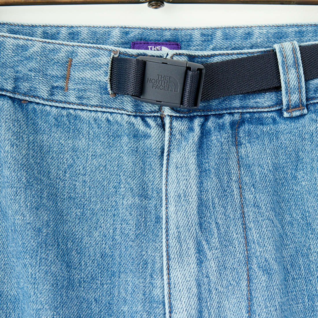 THE NORTH FACE PURPLE LABEL [ザ ノースフェイス パープルレーベル] デニムワイドテーパードフィールドパンツ [N25SC108] IB ID BLEA