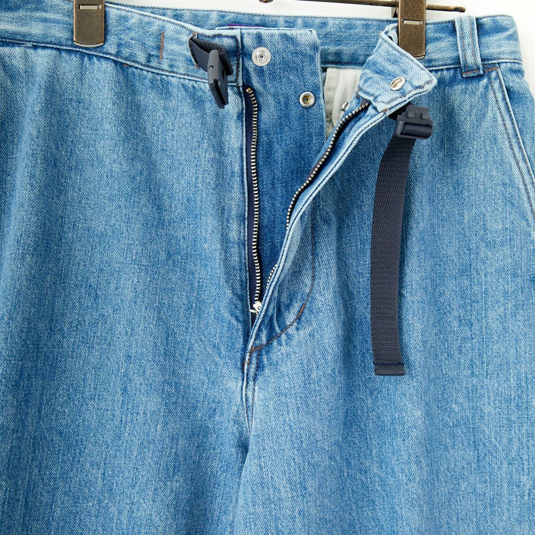 THE NORTH FACE PURPLE LABEL [ザ ノースフェイス パープルレーベル] デニムワイドテーパードフィールドパンツ [N25SC108] IB ID BLEA