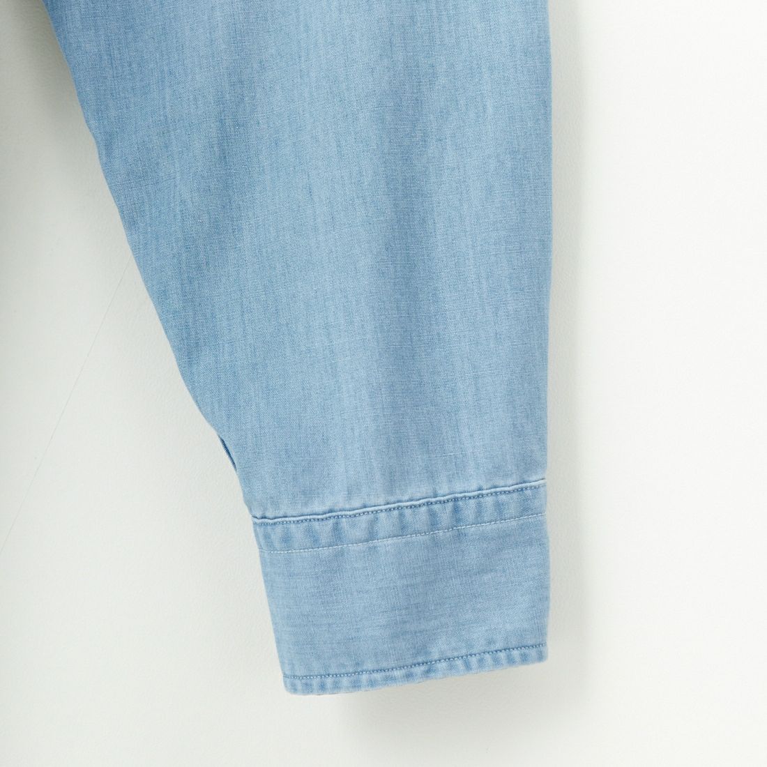 THE NORTH FACE PURPLE LABEL [ザ ノースフェイス パープルレーベル] レギュラーカラー シャンブレーフィールドシャツ [N24FG069] IB BLEACH