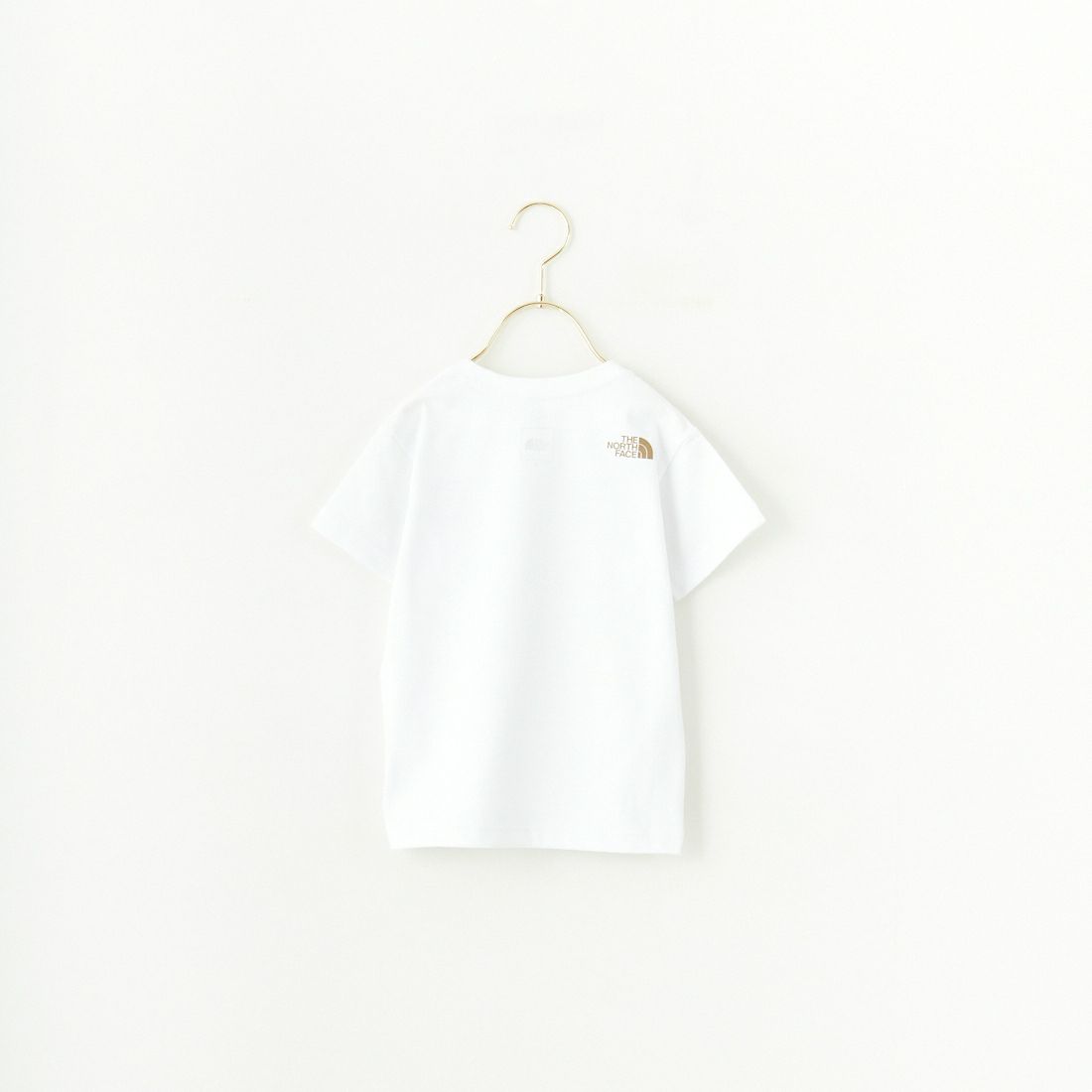 THE NORTH FACE [ザ ノースフェイス] ベビー トドラースモールスクエアロゴTシャツ [NTT32532] WH