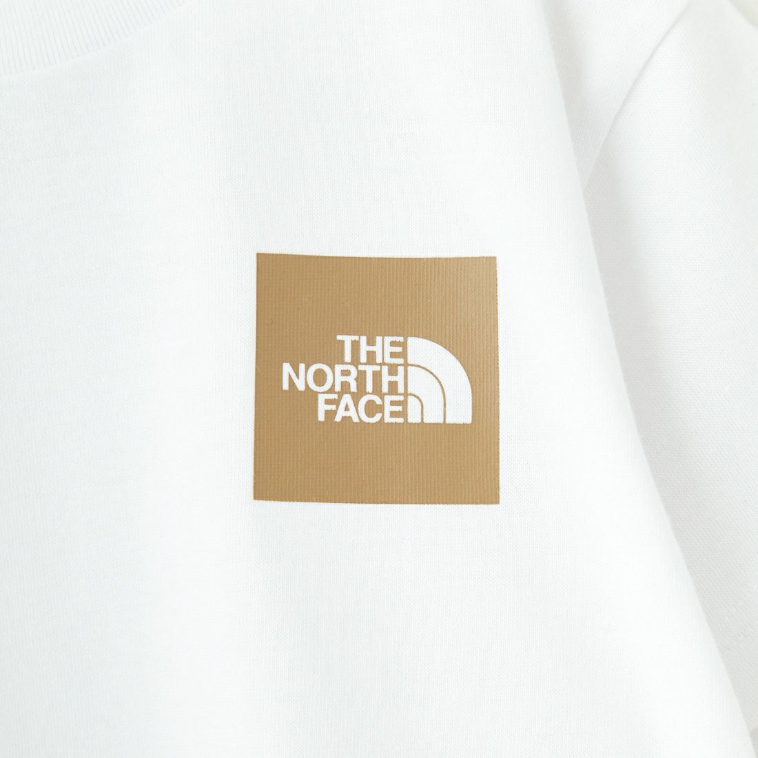 THE NORTH FACE [ザ ノースフェイス] ベビー トドラースモールスクエアロゴTシャツ [NTT32532] WH