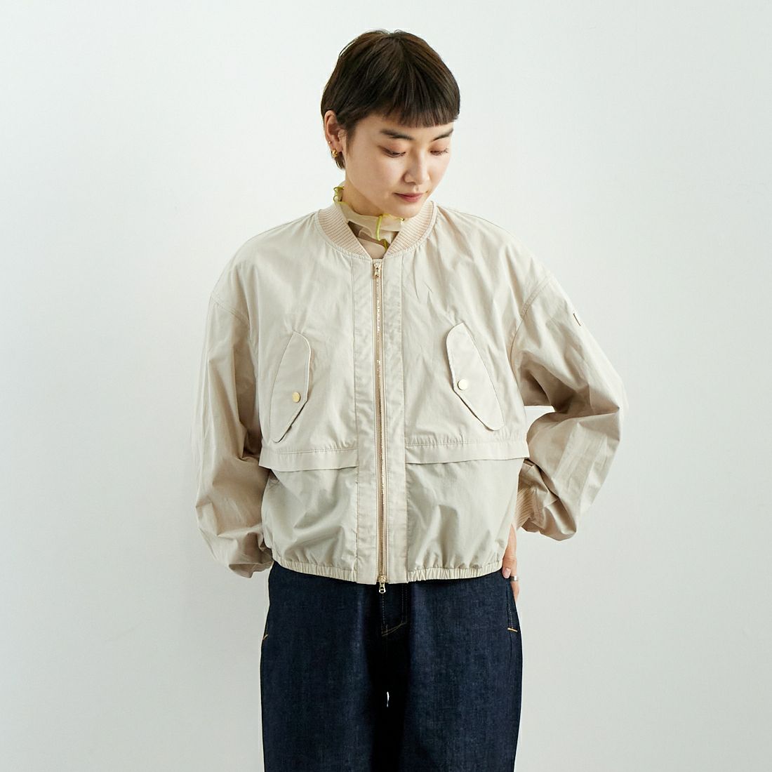 BEIGE&&モデル身長：160cm 着用サイズ：2&&