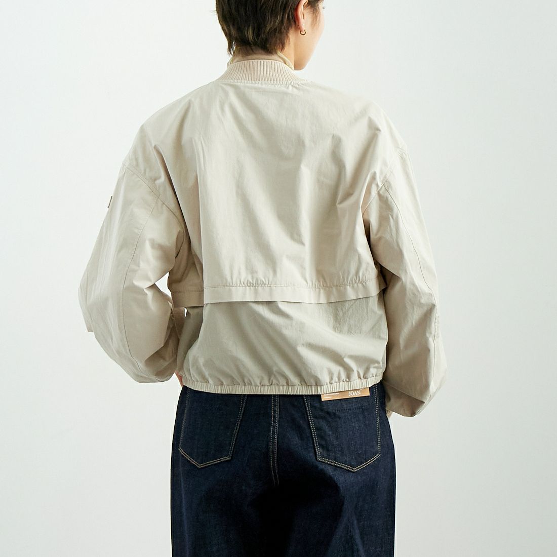 TATRAS [タトラス] ラウラ MA-1ブルゾン [LTAT25S4022-L] BEIGE &&モデル身長：160cm 着用サイズ：2&&