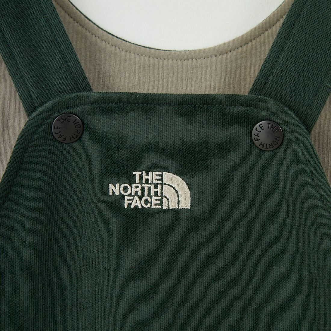 THE NORTH FACE [ザ ノースフェイス] ベビー スウェットオーバーオール [NBB32560] AL