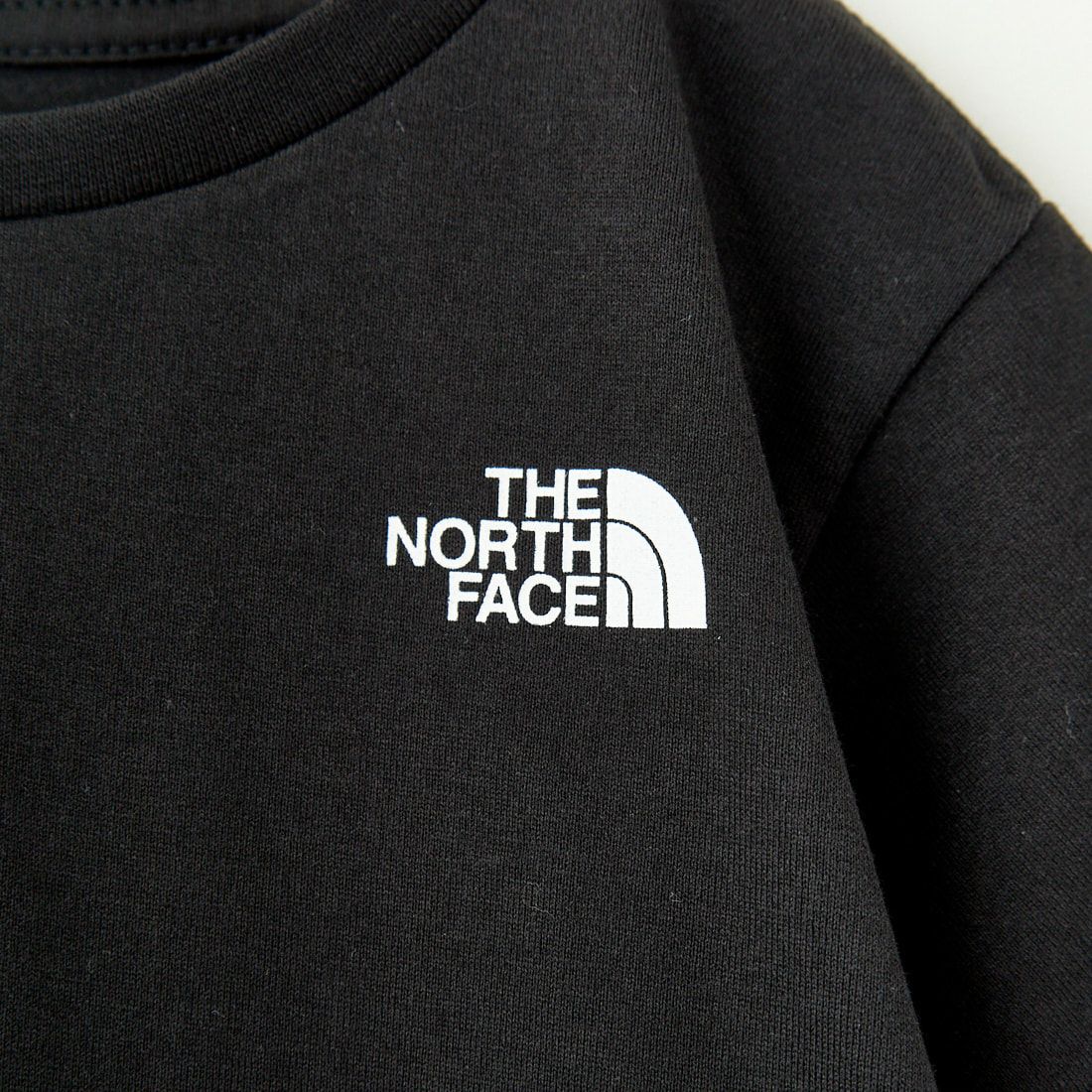 THE NORTH FACE [ザ ノースフェイス] ベビー トドラーバックスクエアロゴTシャツ [NTT32538] K