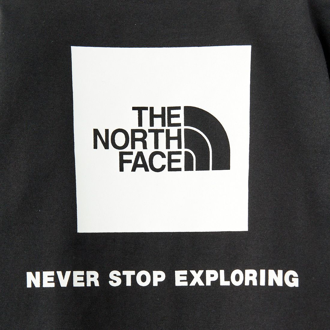THE NORTH FACE [ザ ノースフェイス] ベビー トドラーバックスクエアロゴTシャツ [NTT32538] K