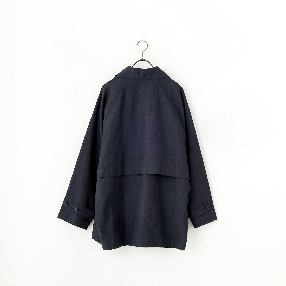 STILL BY HAND [スティルバイハンド] リネンコットンハーフコート  