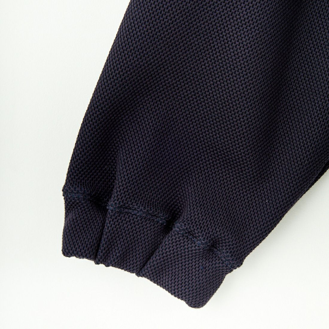 STILL BY HAND [スティルバイハンド] 鹿の子ボタンレスカーディガン [CS01251] NAVY