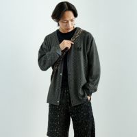 B BLK/NAT&&モデル身長：179cm 着用サイズ：L&&