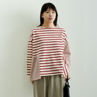 50 RED&&モデル身長：167cm 着用サイズ：F&&