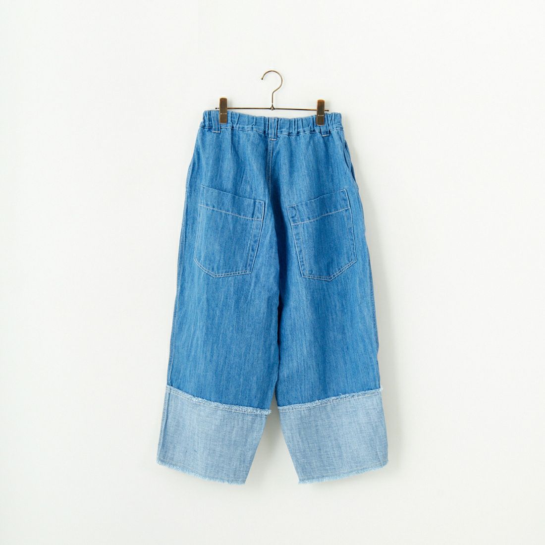 tumugu: [ツムグ] 10ozコットンリネンデニムパンツ [TB24432] 793 F.BLUE