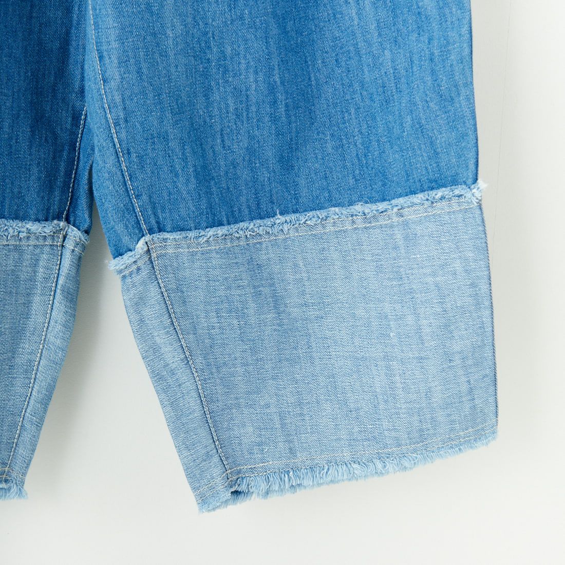 tumugu: [ツムグ] 10ozコットンリネンデニムパンツ [TB24432] 793 F.BLUE