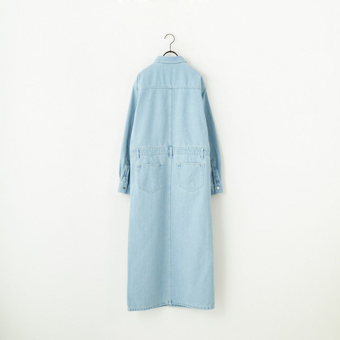 MICA&DEAL [マイカアンドディール] デニムワンピース [0125104024] L/BLUE