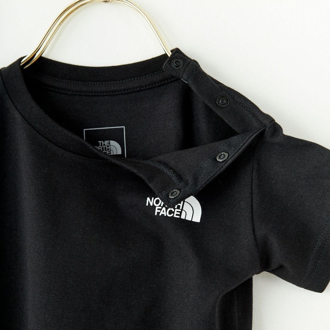 THE NORTH FACE [ザ ノースフェイス] ショートスリーブバックスクエアロゴティー [NTB32538] K