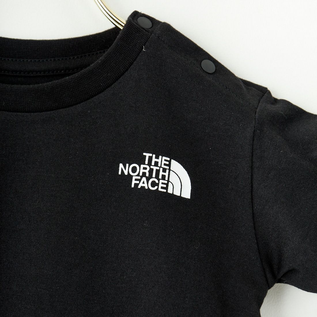 THE NORTH FACE [ザ ノースフェイス] ショートスリーブバックスクエアロゴティー [NTB32538] K