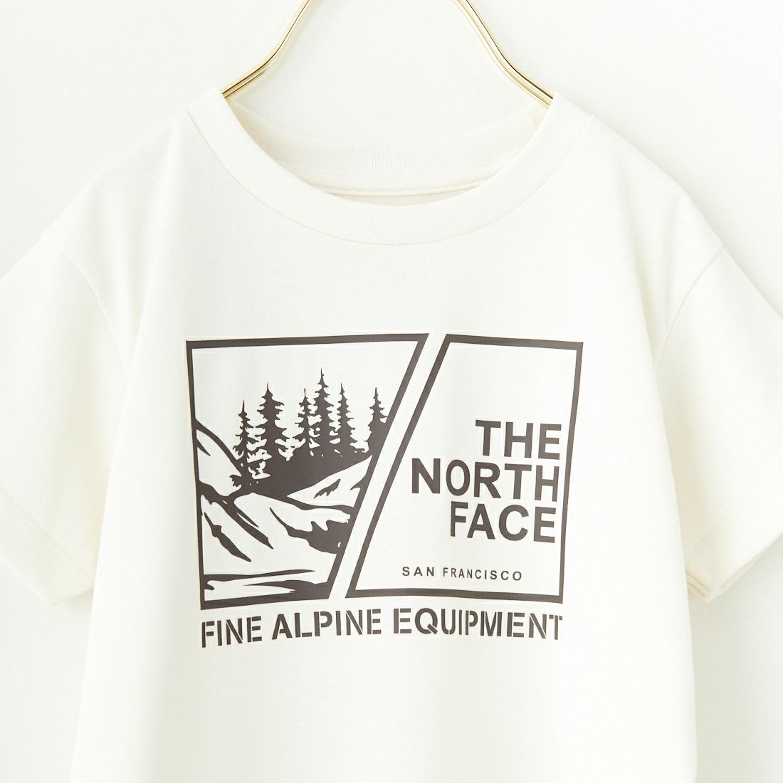 THE NORTH FACE [ザ ノースフェイス] トドラーショートスリーブビューポイントグラフィックティー [NTT32507] WD