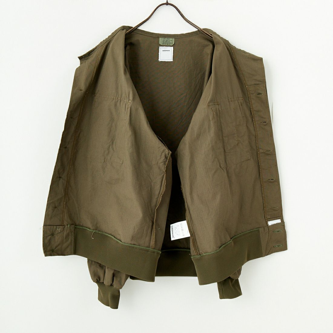 ODDMENT [オッドメント] タクティカルリップストップジャケット [TACTICAL-RIPSTOP-JKT] OLIVE