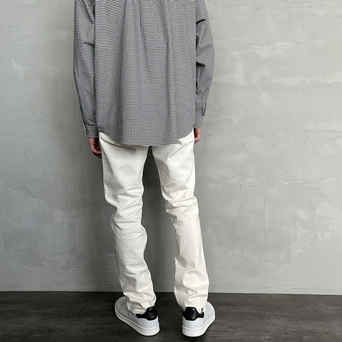 YANUK [ヤヌーク] スリムテーパード VINCENT2 [57221011] WHS &&モデル身長：168cm 着用サイズ：30&&