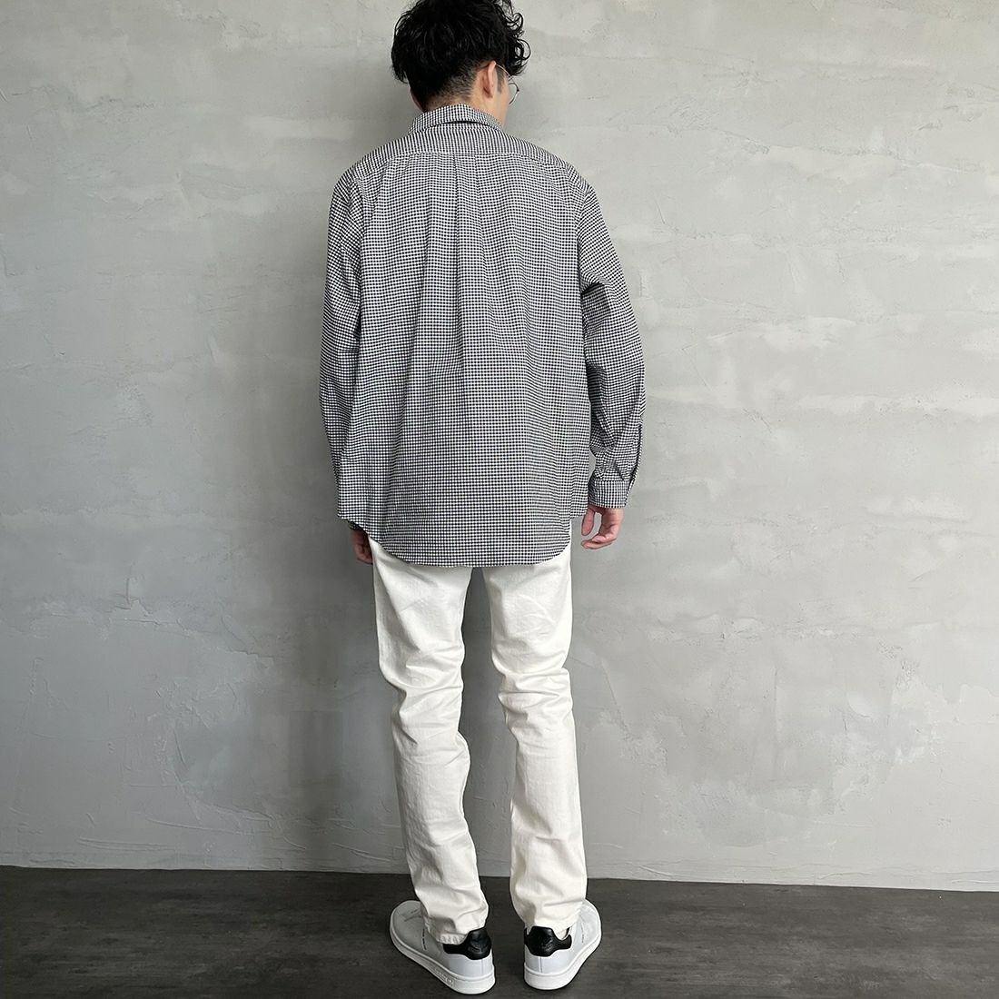 YANUK [ヤヌーク] スリムテーパード VINCENT2 [57221011] WHS &&モデル身長：168cm 着用サイズ：30&&