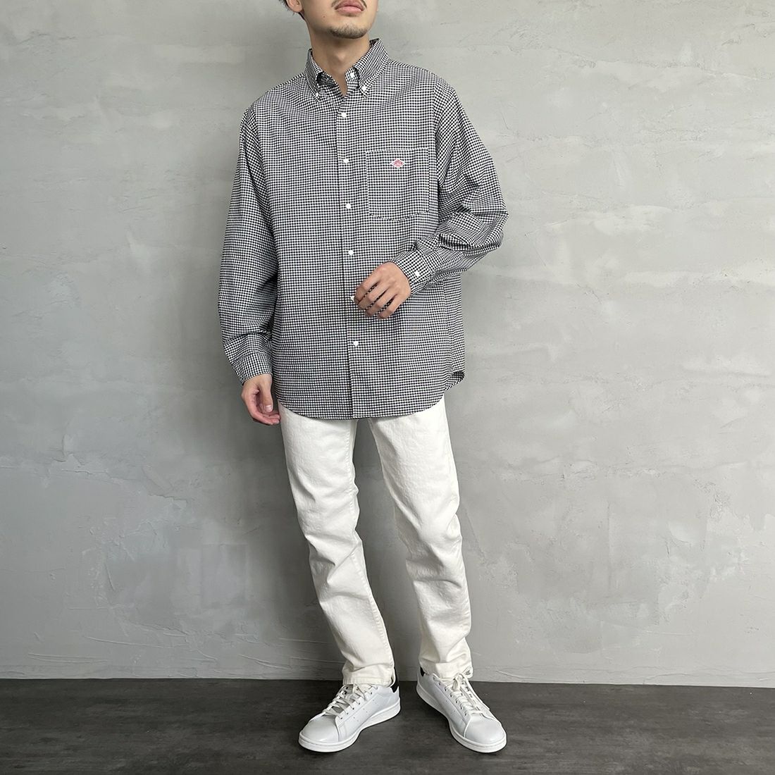 YANUK [ヤヌーク] スリムテーパード VINCENT2 [57221011] WHS &&モデル身長：168cm 着用サイズ：30&&