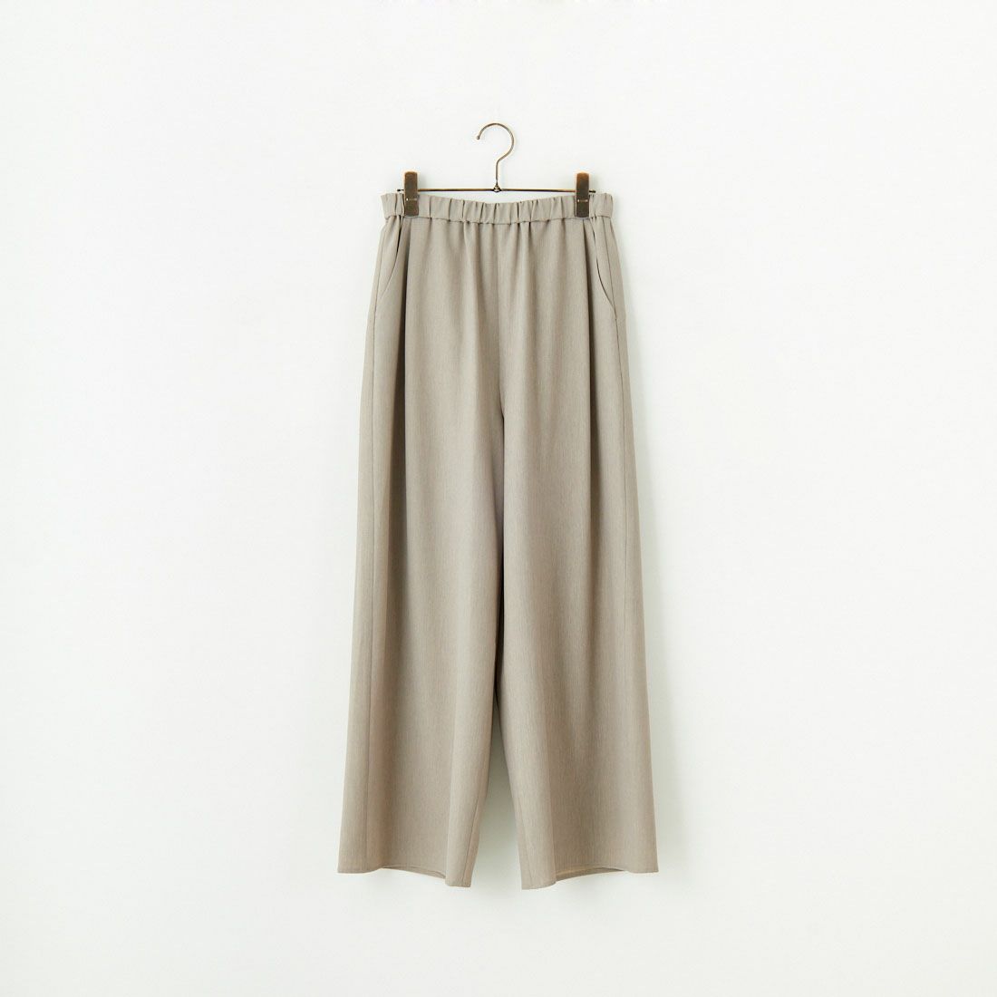 STELLA CIFFON [ステラシフォン] Worsfil ツイルワイドパンツ [ST3-25206A] 62 GRAIGE
