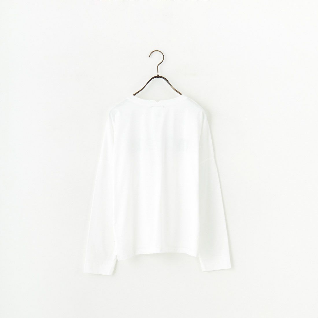 marmors [マルモア] ロゴ ロングスリーブTシャツ [0225109003] WHITE