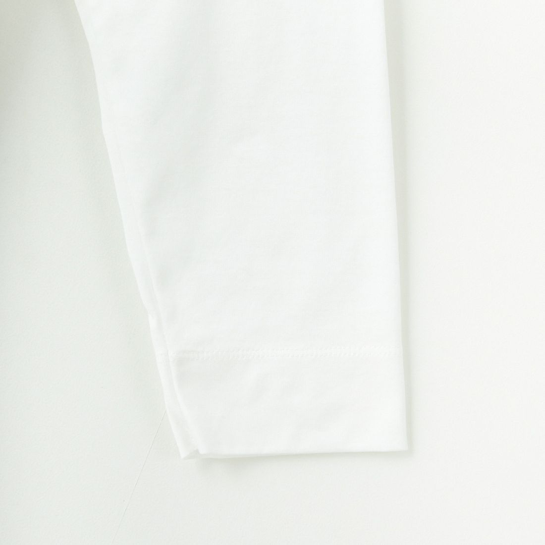 marmors [マルモア] ロゴ ロングスリーブTシャツ [0225109003] WHITE