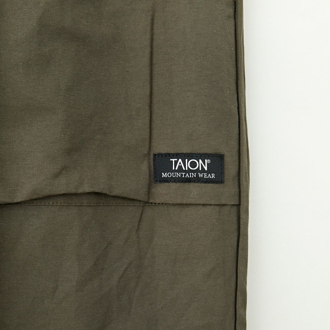 TAION [タイオン] ノンダウン マウンテンリバーシブルパンツ [TAION-R1301NDMT] BLK/D.OLV