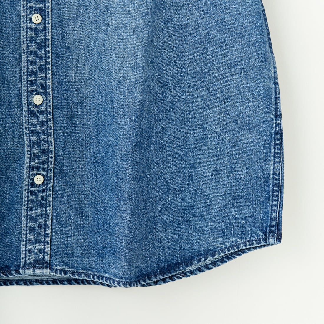 DENHAM [デンハム] NOAH デニムシャツ [NOAH-SHIRT-MSW] MID BLUE